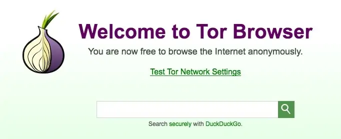 Tor Browser Search Bar