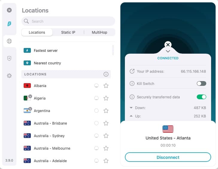 Surfshark VPN Locations