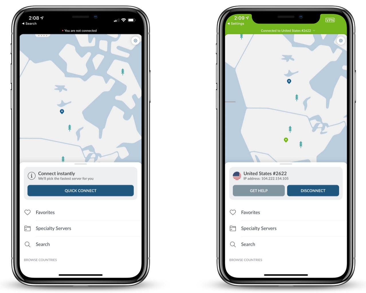 NordVPN app