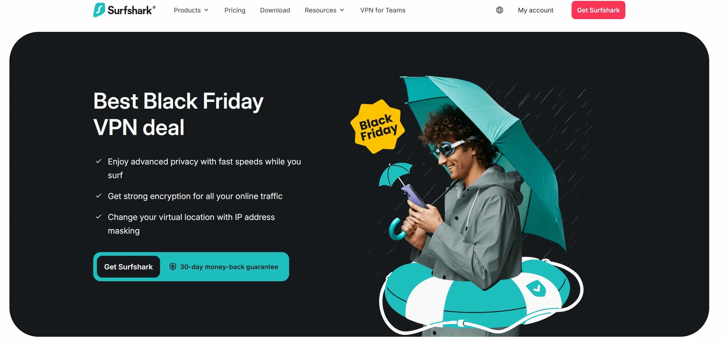 Surfshark black friday deal 2025