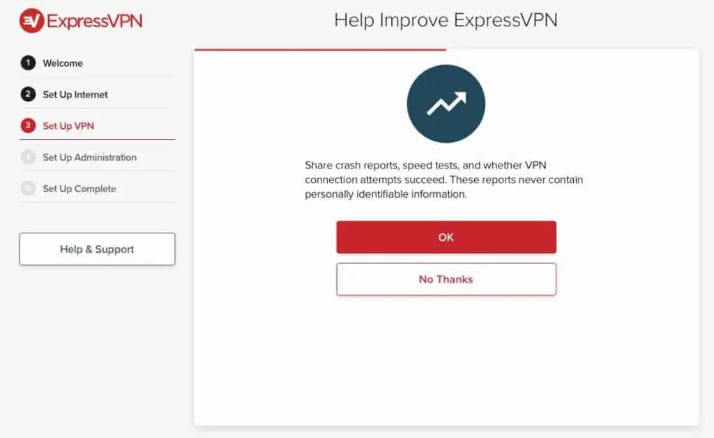Configuring the ExpressVPN Firmware Step 5