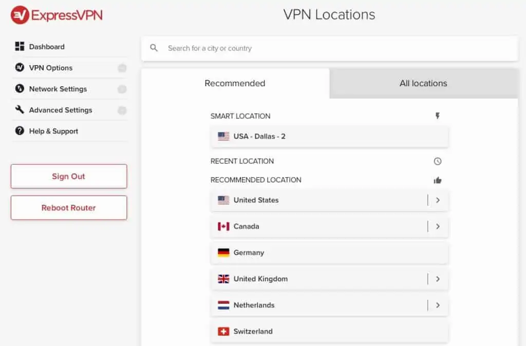 Using the ExpressVPN Router Step 3