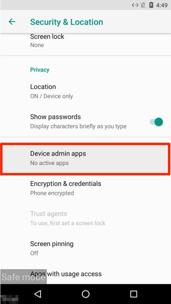 How to Remove Malware & Viruses From Android Phones (Oreo Version ... image.