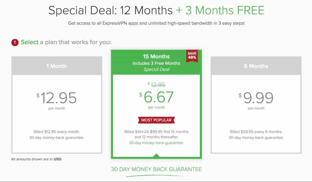 ExpressVPN Coupon - screenshot 3