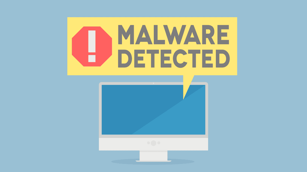 Malware Detected Sign