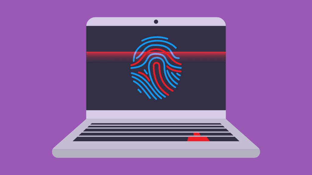 Scan Fingerprint on Laptop