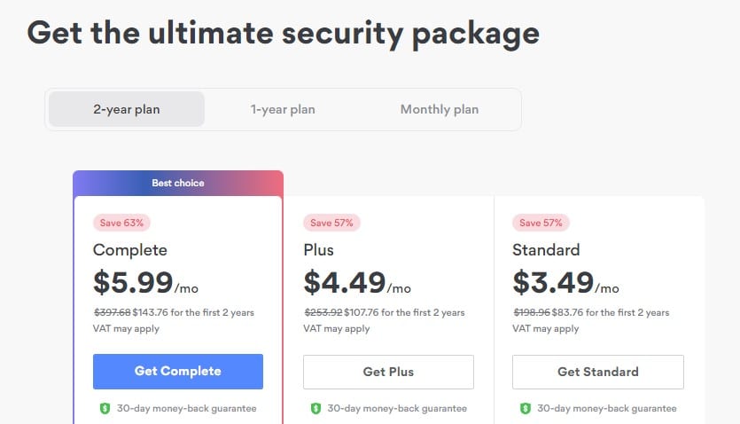 nordvpn prices - jan