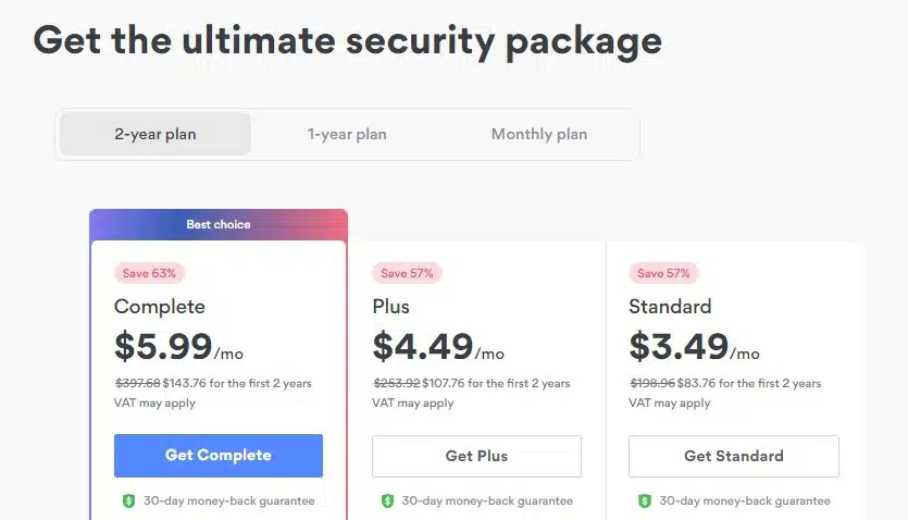 nordvpn prices - jan