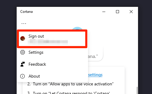 Search Cortana Screenshot 6