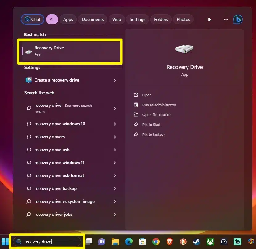 Windows-USB-Recovery app