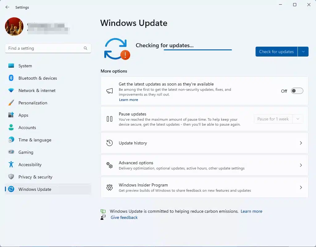 windows update