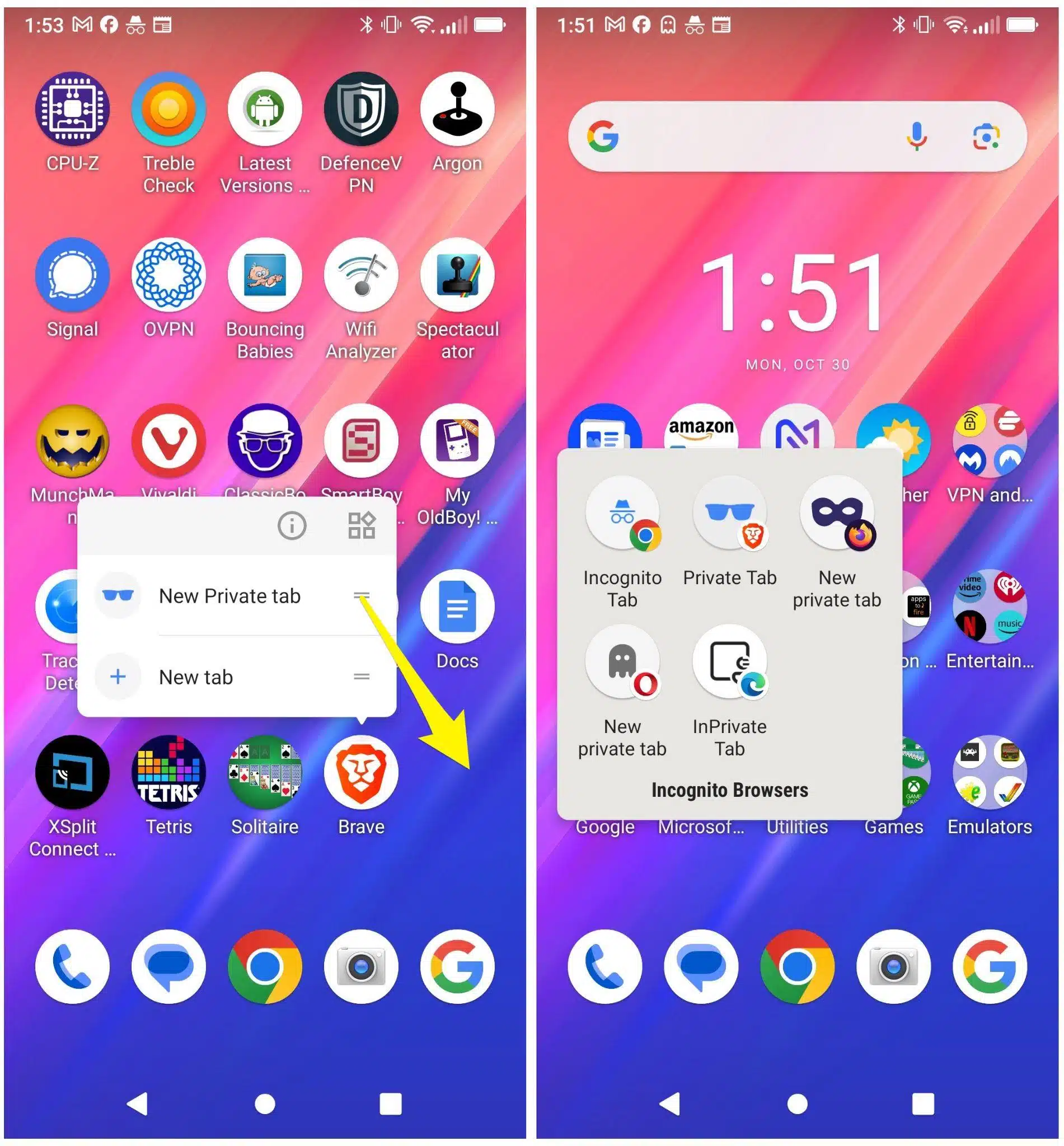 Android-Incognito