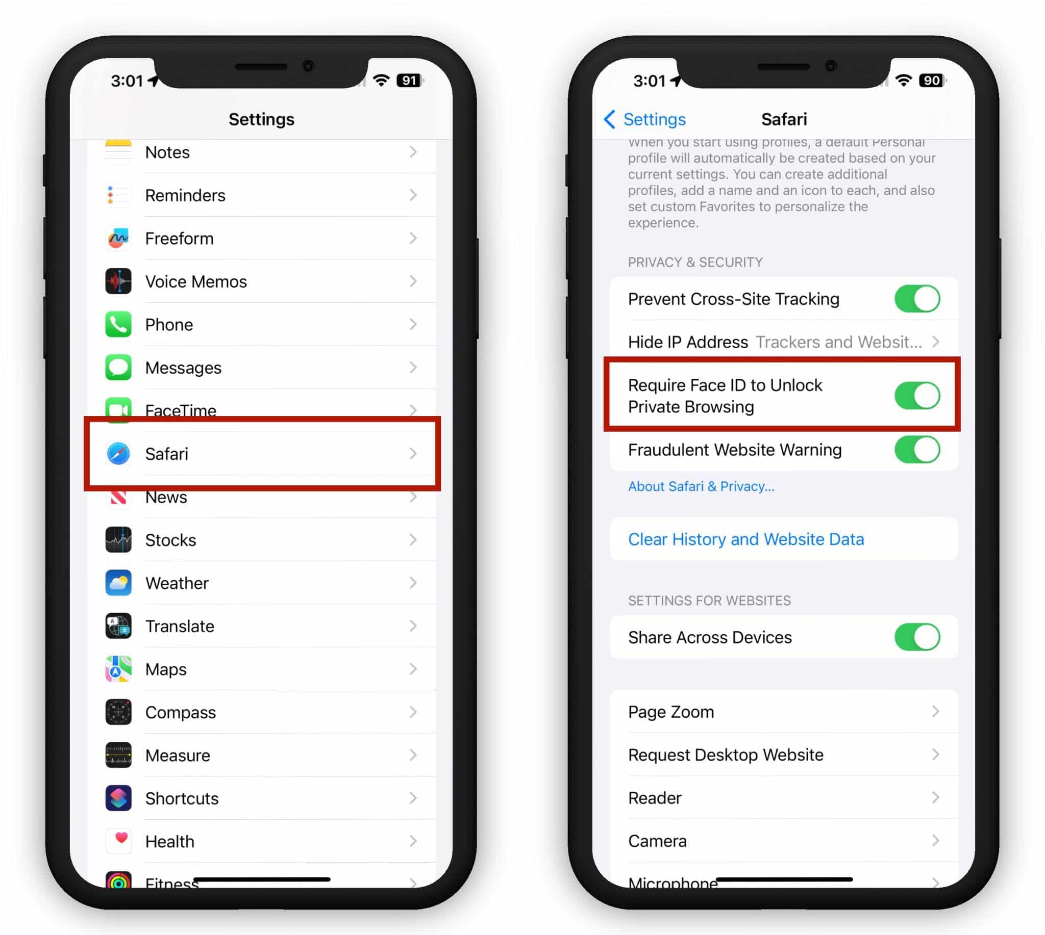 iOS-17-private-browsing