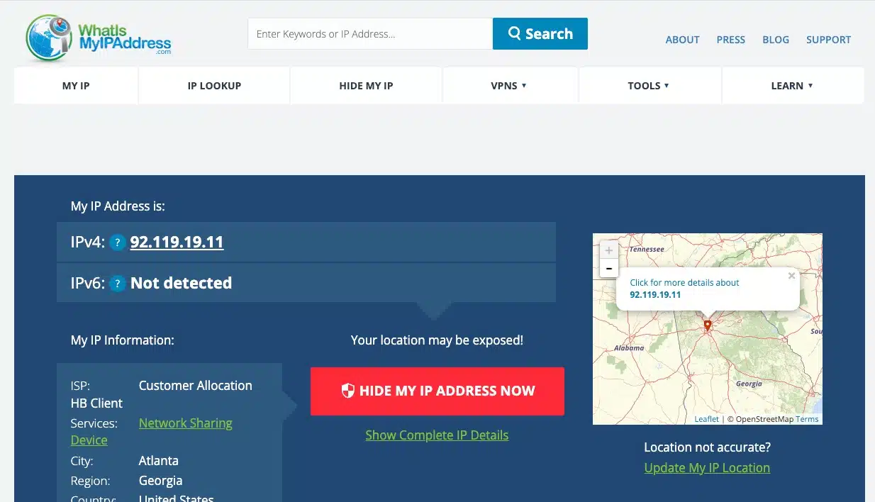 what is my i p address