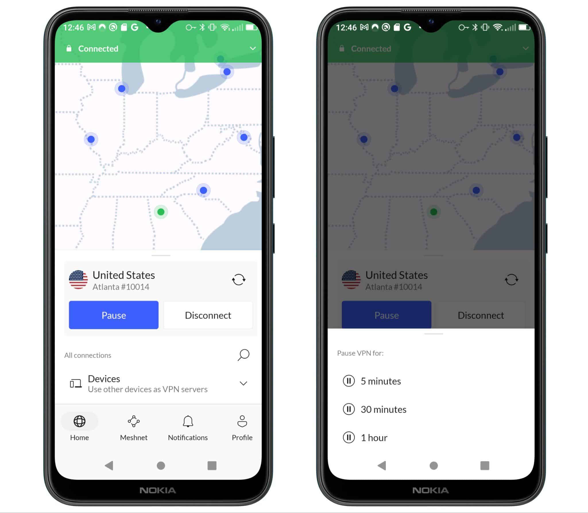 pause-NordVPN-Android