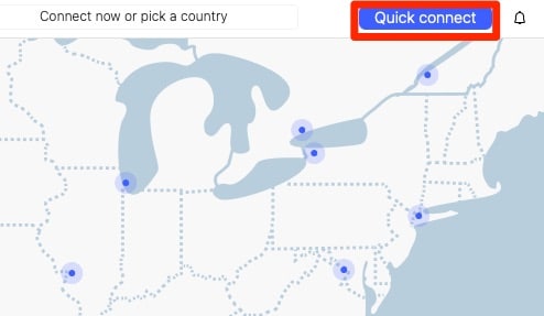 Meshnet quick connect