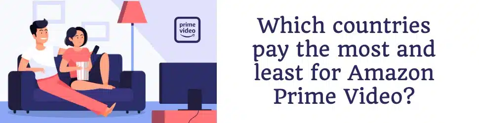 Countries Pay Most Least Amazon Prime Video